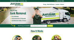 Desktop Screenshot of justjunk.com